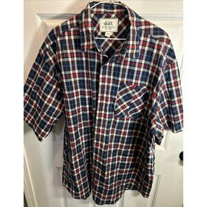 Ecko Unltd Shirt Men’s 3XLT Multicolor Plaid Short Sleeve Button Up
